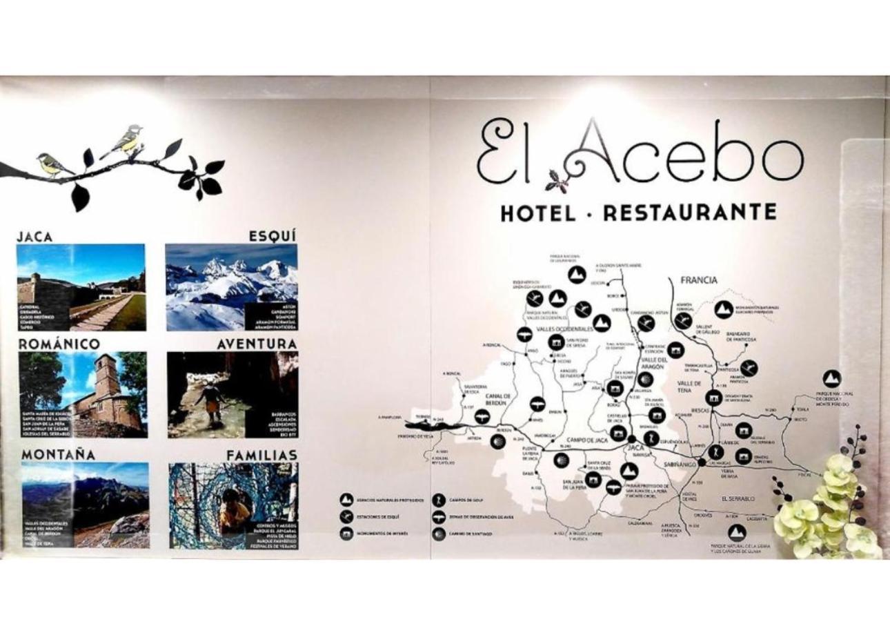 Hotel El Acebo Jaca Buitenkant foto